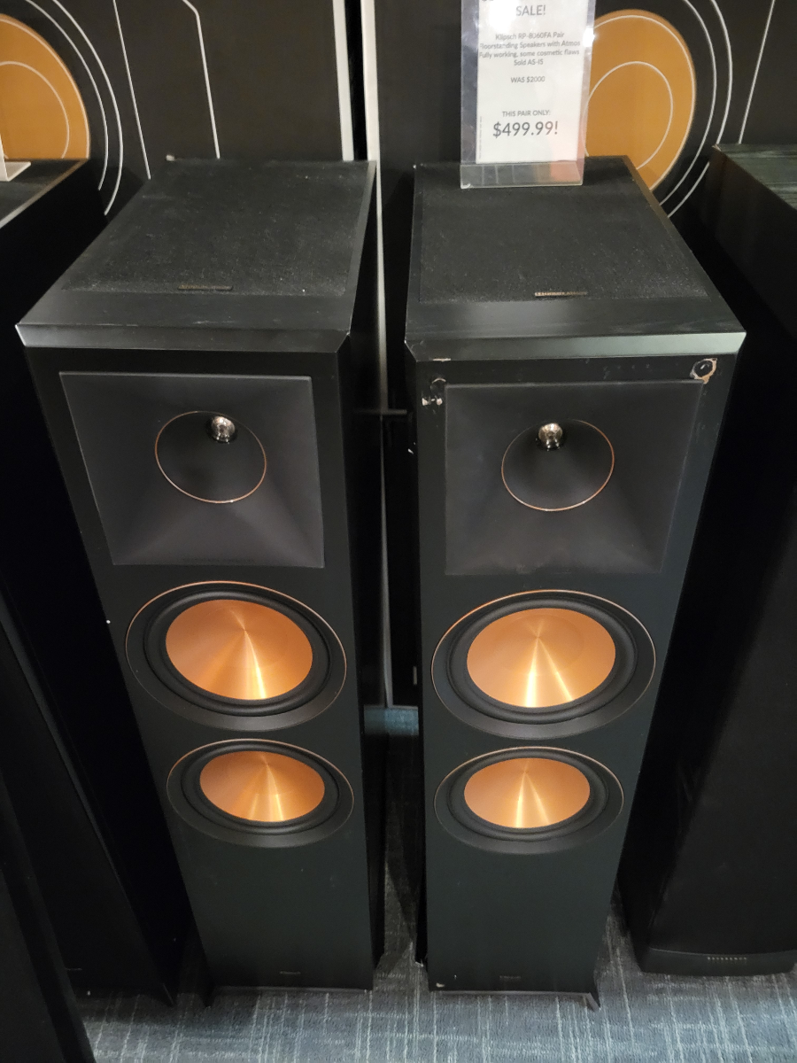 Klipsch® Reference Premiere RP-8060FA Floorstanding Speakers (Pair 