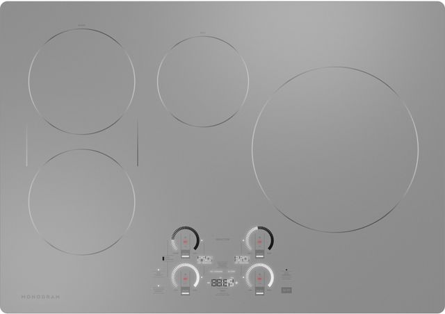Monogram® 30" Silver Induction Cooktop 14