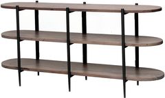 Crestview Collection Malibu Brown Console Table