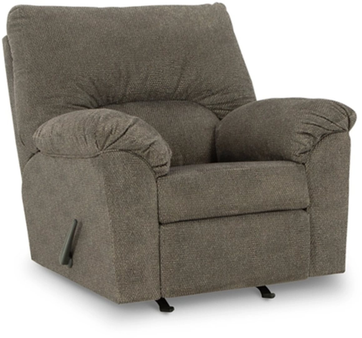 Signature Design by Ashley Norlou Flannel Recliner Becker