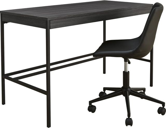 Signature Design by Ashley® Yarlow Black Home Office Desk-3