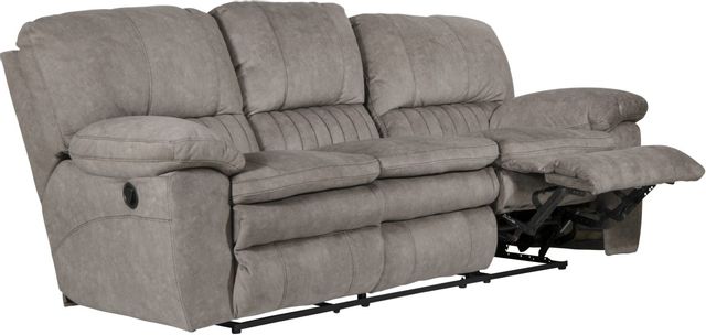 Catnapper® Reyes Graphite Power Lay Flat Reclining Sofa 2