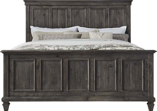 Magnussen Home® Calistoga Weathered Charcoal California King Panel Bed-1