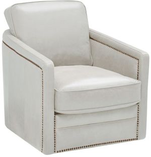 Leather Italia™ Alto Granite Swivel Chair