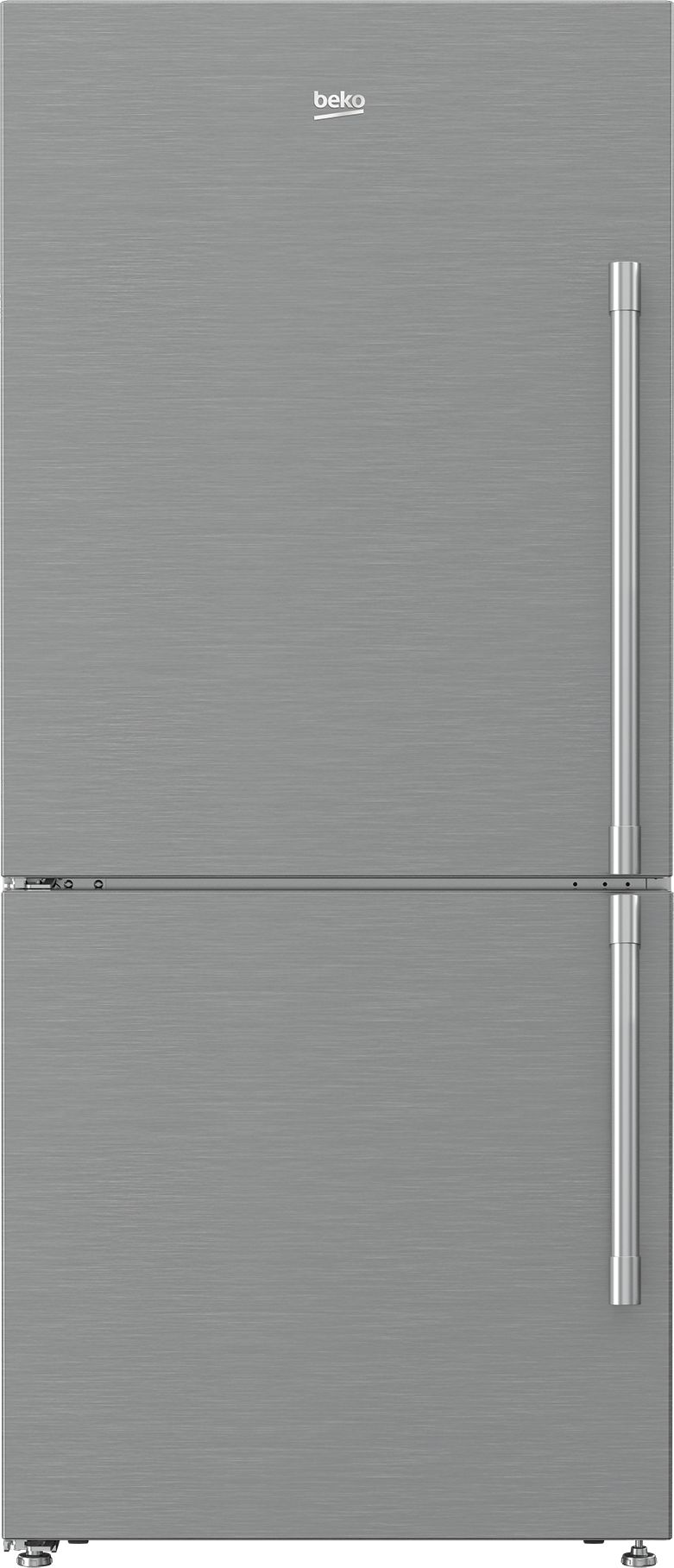 Beko 16.2 Cu. Ft. Fingerprint Free Stainless Steel Freestanding Bottom Freezer Refrigerator-BFBF3018SSIML