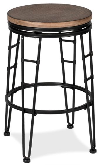 Hillsdale Furniture Northpark Backless Swivel Counter Height Stool