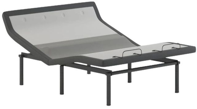 Coaster Negan Queen Adjustable Bed Base Grey and Black