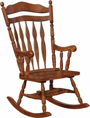 Coaster® Aylin Medium Brown Rocking Chair