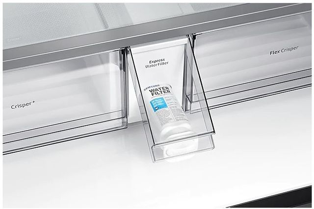 Samsung 22.5 Cu. Ft. Black Stainless Steel Counter Depth French Door Refrigerator 9