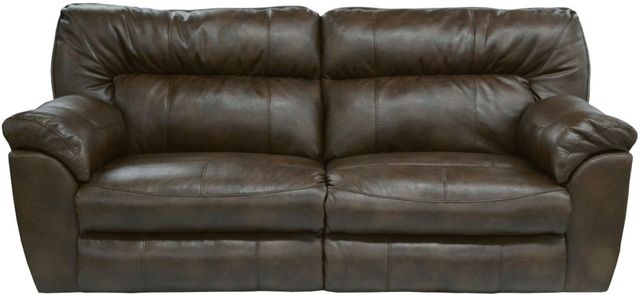 Catnapper® Nolan Godiva Extra Wide Reclining Sofa
