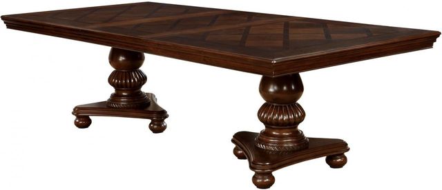 Furniture of America® Alpena Brown Cherry Table