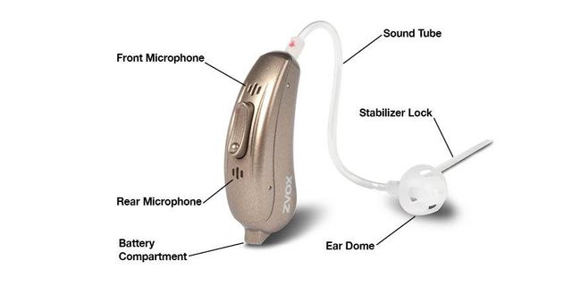 ZVOX® Voicebud Champagne Right VB20 Hearing Amplifier 3