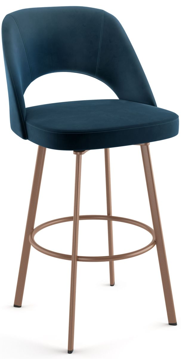 Amisco Scarlett Swivel Bar Stool | McLellan BrandSource Home Furnishings