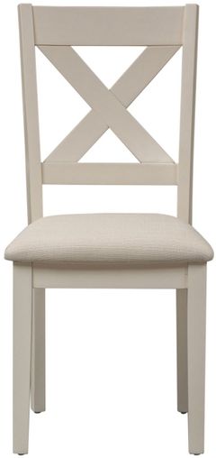 Liberty Furniture Thornton Cream X Back Side Chair