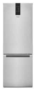 Whirlpool® 12.7 Cu. Ft. Fingerprint-Resistant Stainless Bottom Freezer Refrigerator-WRB543CMJZ