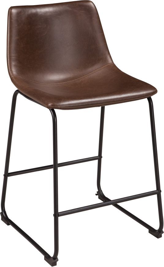 Signature Design by Ashley® Centiar Brown Counter Height Stool