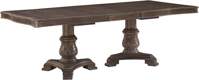Signature Design by Ashley® Charmond 5 Piece Dark Brown Dining Table Set-1
