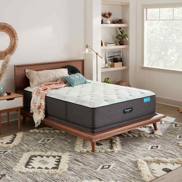 beautyrest mattress in boho bedroom
