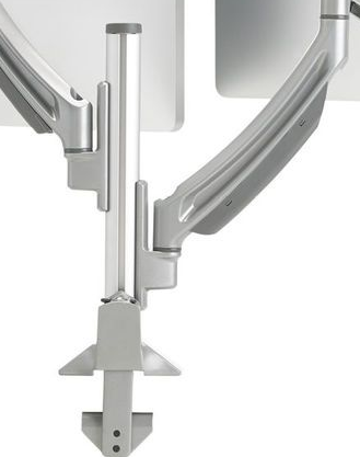 Chief® Kontour™ Silver K1C 2 Monitors Dynamic Column Mount 1