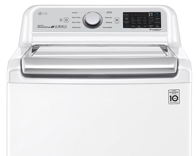LG 5.6 Cu. Ft. White Top Load Washer 1