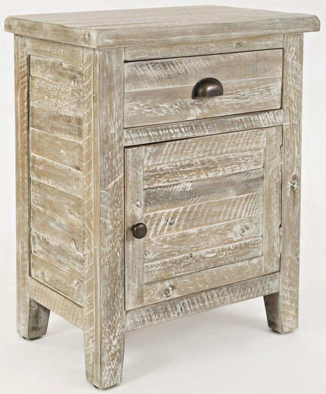 Jofran Inc. Artisan's Craft Washed Gray Accent Table