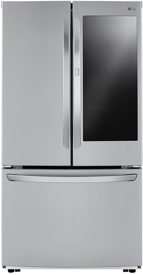 LG 22.6 Cu. Ft. PrintProof™ Stainless Steel Counter Depth French Door Refrigerator 1