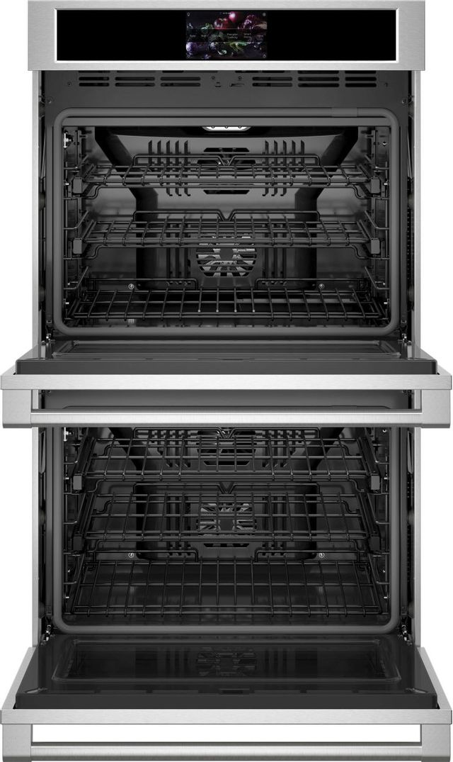 Monogram® Statement Collection 30" Stainless Steel Double Electric Wall Oven-2