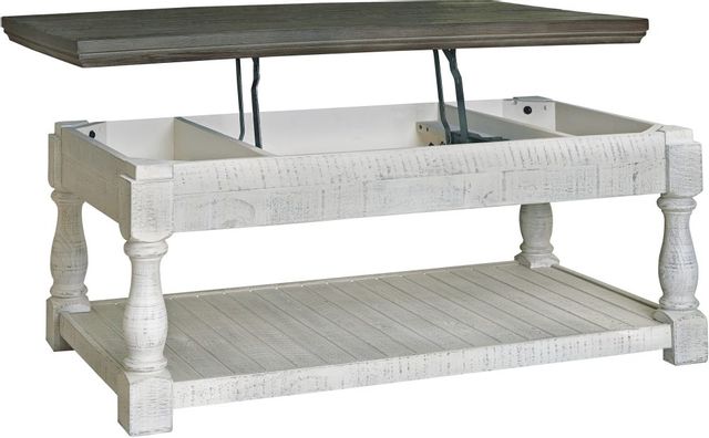 Signature Design by Ashley® Havalance Gray/White Lift-Top Coffee Table 2