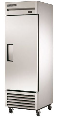 True® Commerical T-Series 23 Cu. Ft. Stainless Steel Reach-In Solid Swing Door Refrigerator with Hydrocarbon Refrigerant