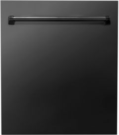 ZLINE 24" Black Stainless Steel Dishwasher Panel