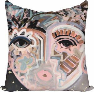 Windy O'Connor Copper Chica Toss Pillow