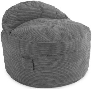 CordaRoy's® Dark Gray Nest Terry Corduroy King Chair