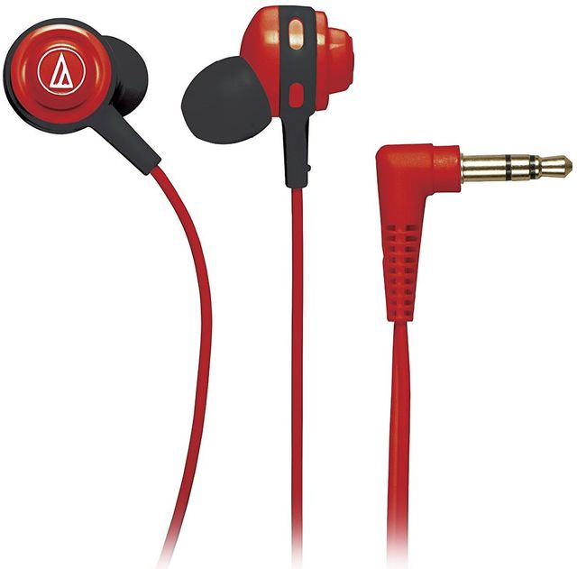 Audio-Technica® SonicSport Red In-Ear Headphones