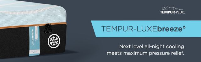 Tempur-Pedic® TEMPUR-LUXEbreeze™ Firm Split California King Mattress-1