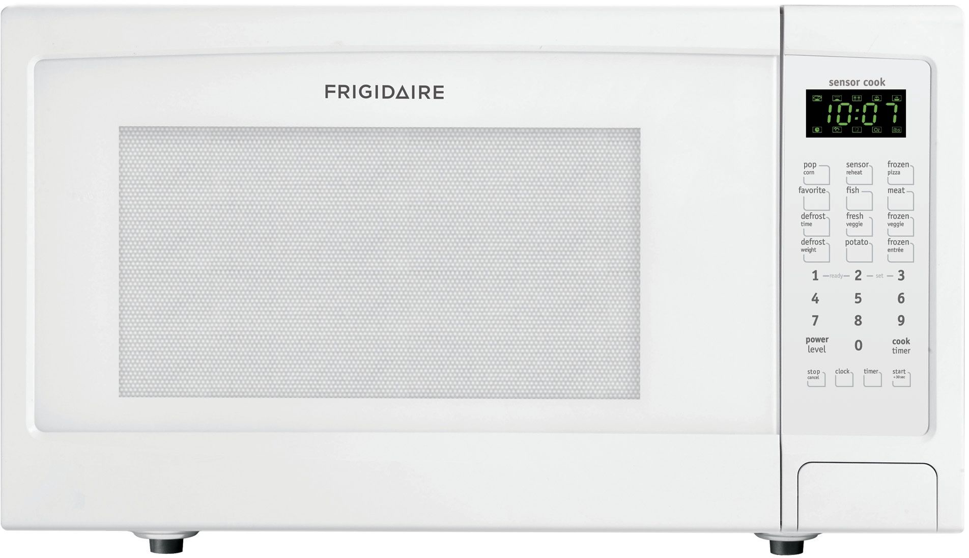 Frigidaire 2.2 Cu Ft Countertop Microwave in White 