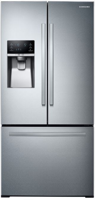Samsung 25.5 Cu. Ft. Stainless Steel French Door Refrigerator-0