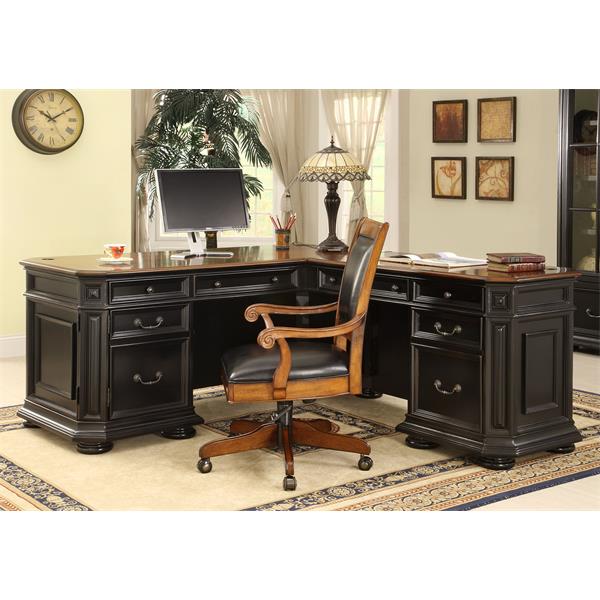 riverside allegro l shaped desk