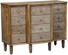 Liberty Montrose Weathered Honey Accent Cabinet