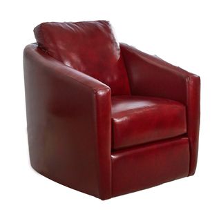 Southern Motion Daisy Marsala Leather Accent Chair