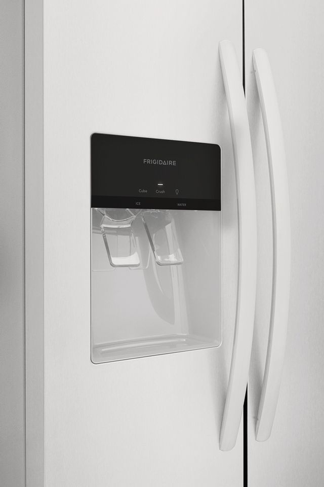 Frigidaire® 22.2 Cu. Ft. White Standard Depth Side-by-Side Refrigerator 3