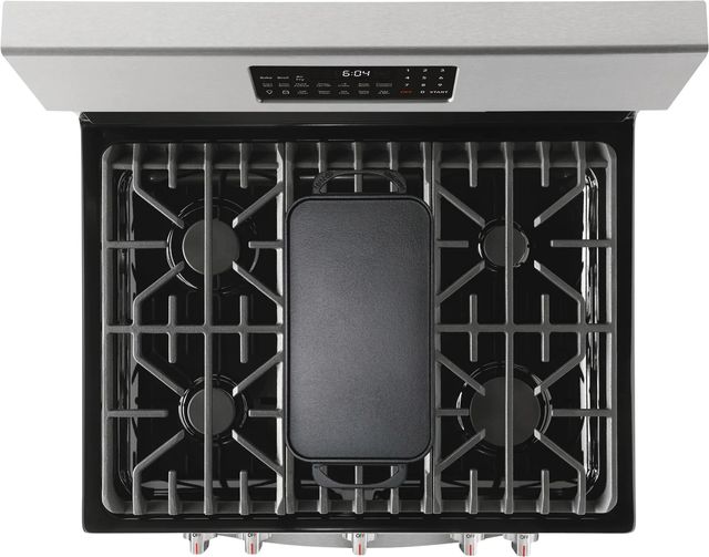 Frigidaire Gallery® 30" Stainless Steel Free Standing Gas Range with Air Fry 16