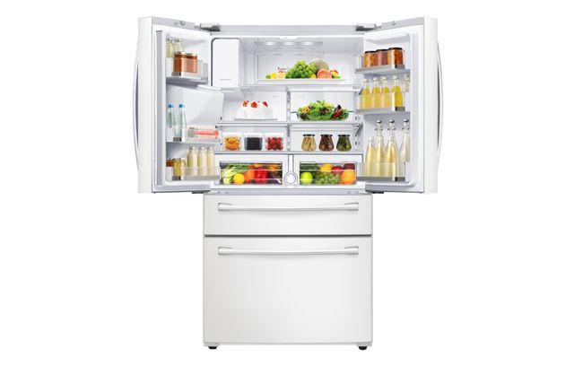 Samsung 28.15 Cu. Ft. White French Door Refrigerator 2