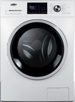 Summit® 2.7 Cu. Ft. White Front Load Washer 