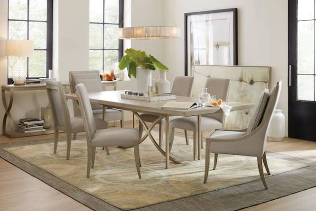 Hooker® Furniture Elixir Serene Gray Rectangular Dining Table 2