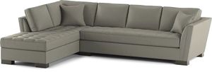 Calvin Heights Steel XL 2 Piece LAF Chaise Sectional