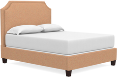 Bassett® Furniture Custom Upholstered Florence Queen Clipped Corner Bed
