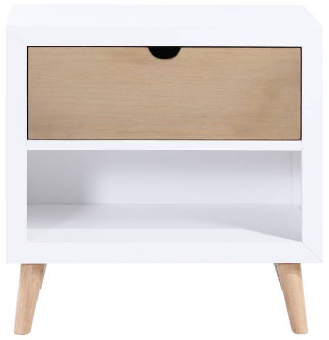 Homelegance® Asker Natural/White Nightstand | Urner's | Bakersfield, CA