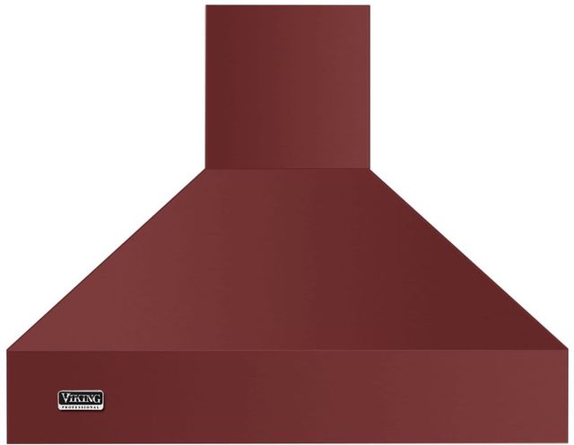 Viking® 5 Series 30" Reduction Red Professional Chimney Wall Mounted Range Hood 0