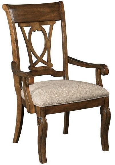Kincaid® Portolone Alder Harp Back Arm Chair-0