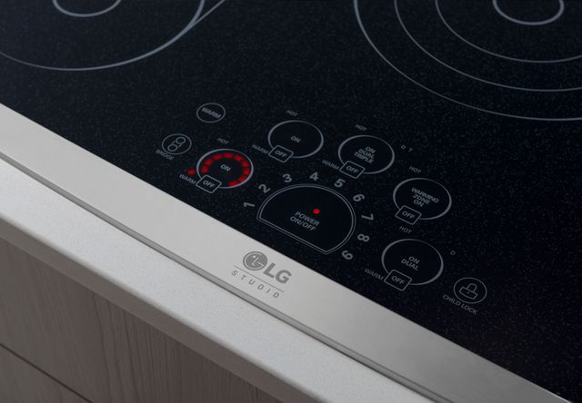 LG Studio 30" Stainless Steel Electric Cooktop-2